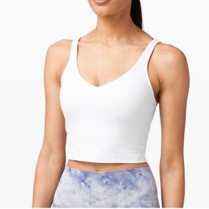 Luluelmon white align tank